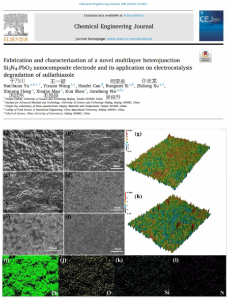 我院师生在SCI一区Top期刊发表学术论文